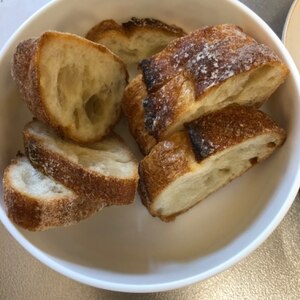 フランスパンのおいしい焼き方